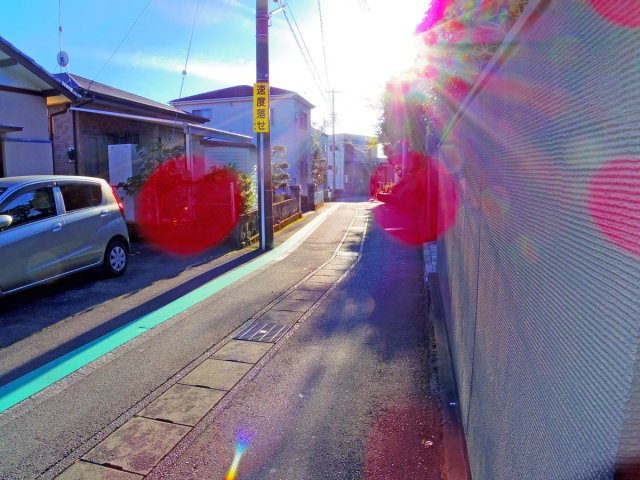 【前面道路含む現地写真】 | 三島市谷田 売土地 ET04351 | 三島市谷田　前面道路