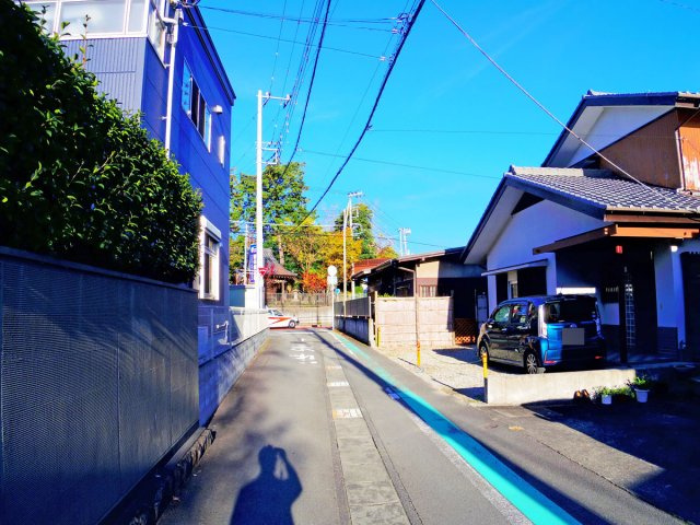 【前面道路含む現地写真】 | 三島市谷田 売土地 ET04351 | 三島市谷田　前面道路