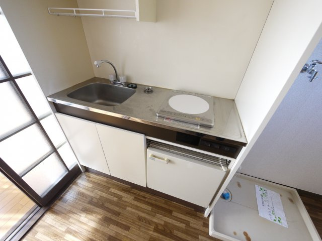 ヒルズミヤマのキッチン|きれいなキッチンです