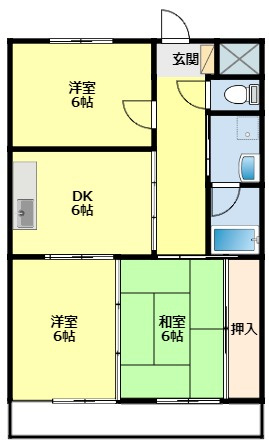 【間取り】 | リバーサイド和合
