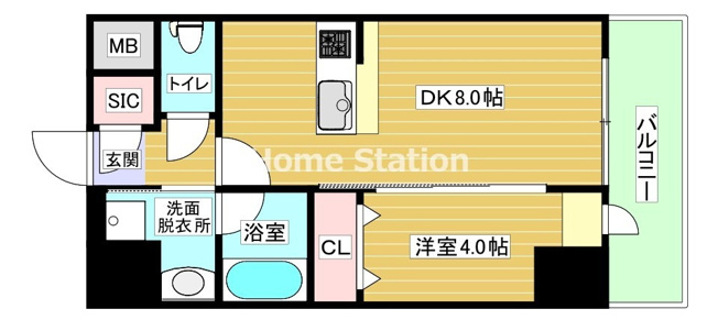 【間取り】 | エステムコート大阪福島ルアーナ