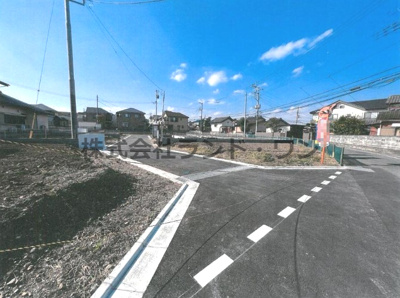 【前面道路含む現地写真】 | 入間市黒須2丁目　全16区画　15区画