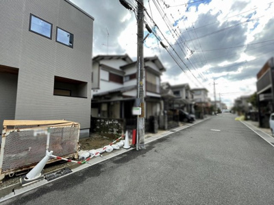 【前面道路含む現地写真】 | 宇治市小倉町堀池　新築戸建