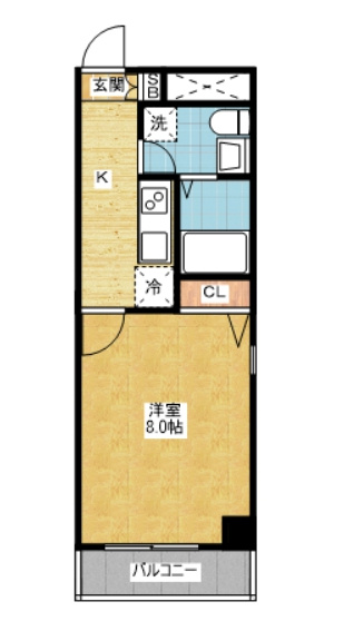 サニー東別院|名古屋市の賃貸ならMy賃貸の間取り|サニー東別院