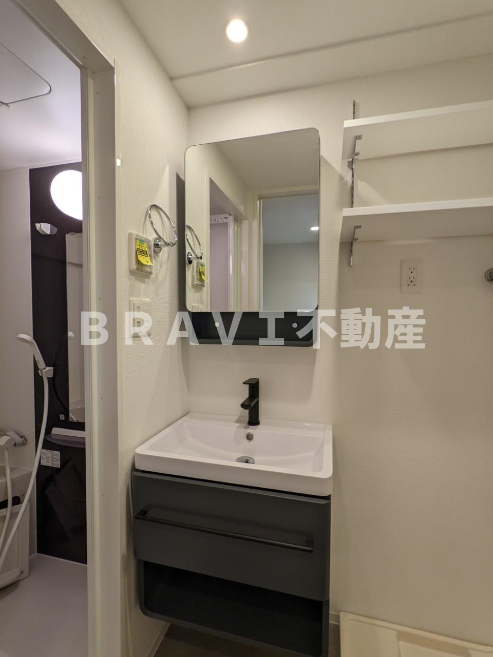 セレニテ堺筋本町リアン BRAVI不動産の独立洗面台|【セレニテ堺筋本町リアン】