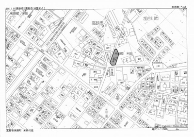 【地図】 | 米田南駐車場