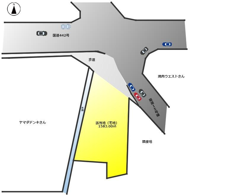 八女市蒲原土地の画像