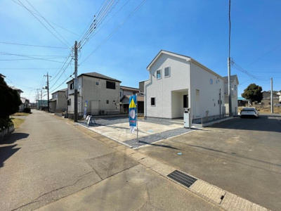 【前面道路含む現地写真】 | 印西市大森１号棟 | 即日のご見学も可能です。お気軽に0476-37-3888までお問合せ下さい。