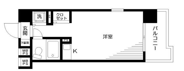 【間取り】 | 日神パレス平和島
