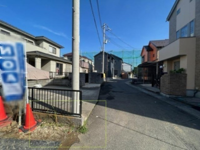 【前面道路含む現地写真】 | 草加市谷塚上町