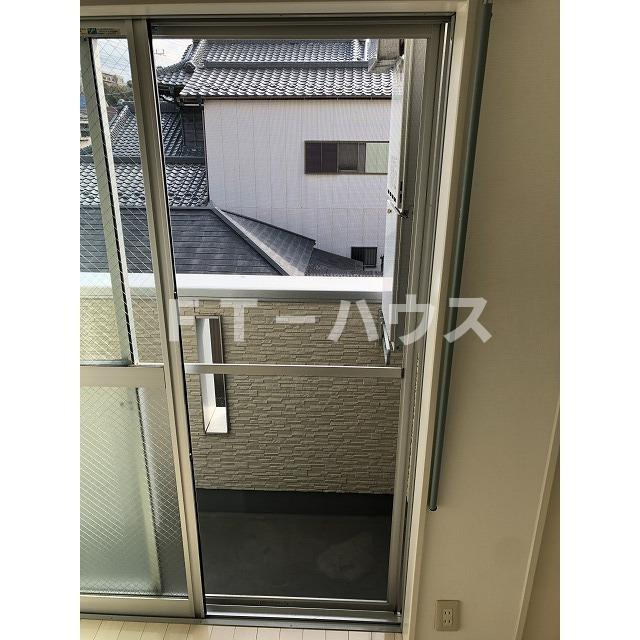 コンパートメントハウス検見川のバルコニー