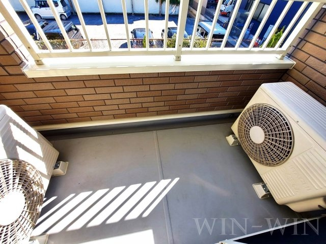 グランヒルズのバルコニー