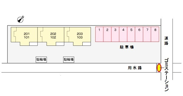 グランヒルズの区画図