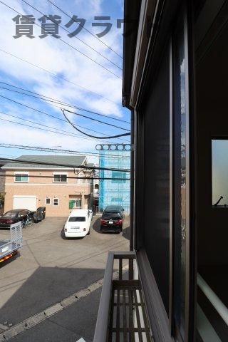 フォルビテッツァ松ヶ丘のバルコニー