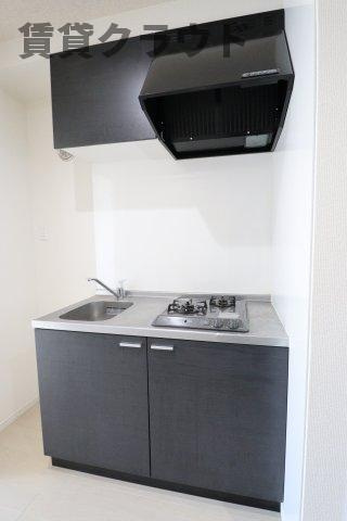 フォルビテッツァ松ヶ丘のキッチン|2口コンロでお料理も楽しくなりそうです！