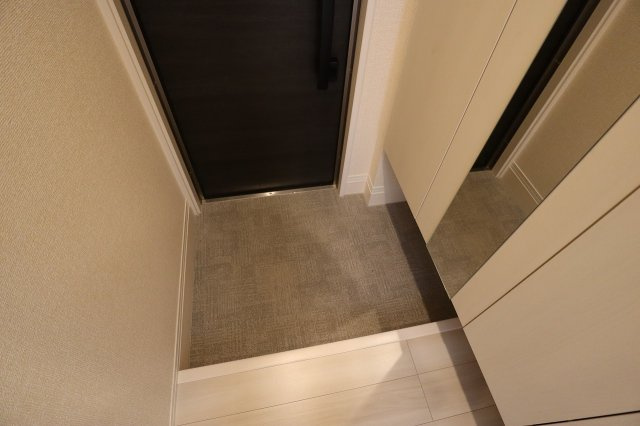 グランテージ海神Aの玄関|ゆったりとした玄関です