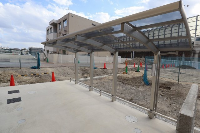 グランテージ海神Aのその他共用部分|駐輪場です