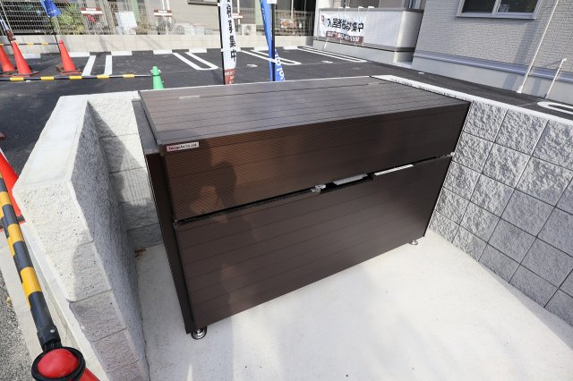 グランテージ海神Aのその他共用部分|敷地内ごみ置き場です