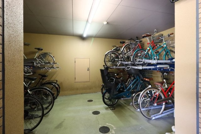 ラ・フォルム神楽坂のその他共用部分|駐輪場