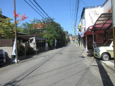 ヴィラ晴嵐の周辺|前面道路