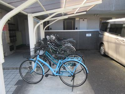 ヴィラ晴嵐の駐車場|駐輪場