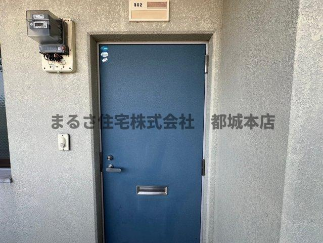 ピアコート旭21のエントランス