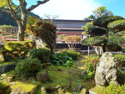 【庭】 | 鳥取市佐治町加茂中古戸建て