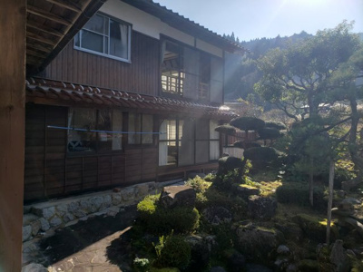 【庭】 | 鳥取市佐治町加茂中古戸建て