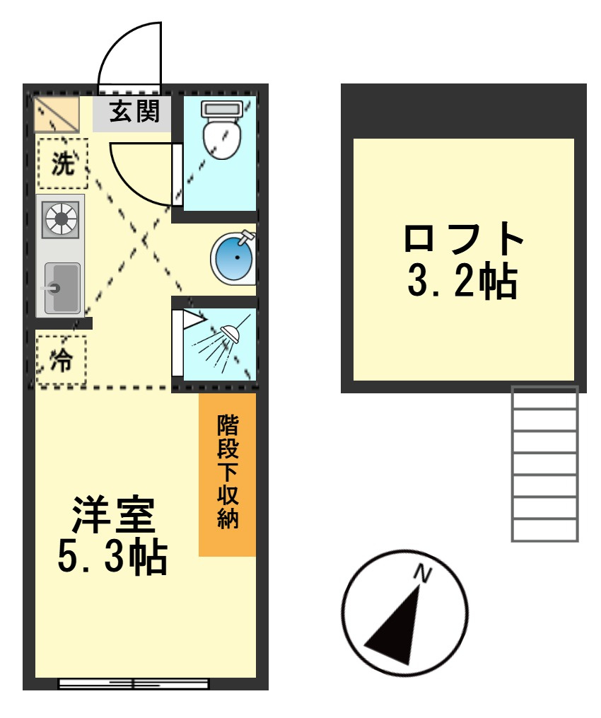 ClairKoiwaの間取り