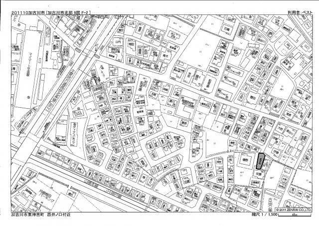 【地図】 | 西井ノ口駐車場
