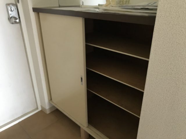 市川グリーンタウン第二ミズホの収納|シューズボックス
