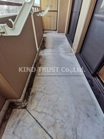 キオプラザ天満橋のバルコニー|お洗濯にも便利なバルコニー付き