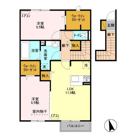 ドルチェ・ヴィータの間取り