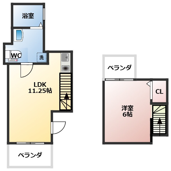 ＰＳＲ矢作町の間取り