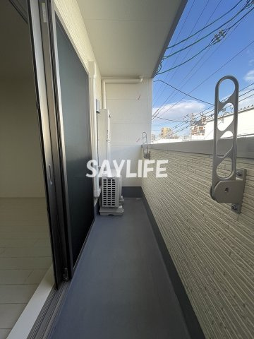 フジパレス緑Ⅰ番館のバルコニー