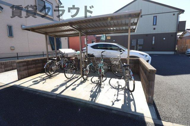 クロシェットⅢ番館のその他共用部分|駐輪場完備です