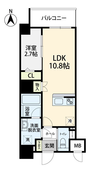 【間取り】 | 千代町1丁目マンション
