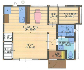 【間取り】 | R5年リノベ羽島借家