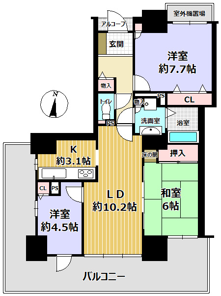 パークアヴェニュー神戸三田６番館