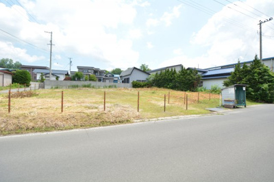 【前面道路含む現地写真】 | 黒石市赤坂土地