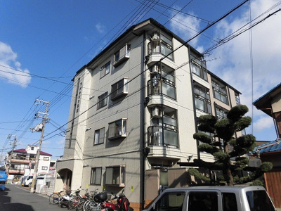 【外観】 | マンション常磐 | タイル張りの外観です