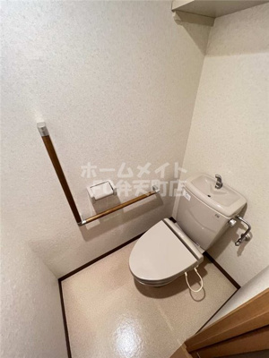 【トイレ】 | 富士プラザV | コンパクトで使いやすいトイレです
