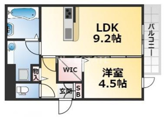 【間取り】 | ブリランテ川西通A棟
