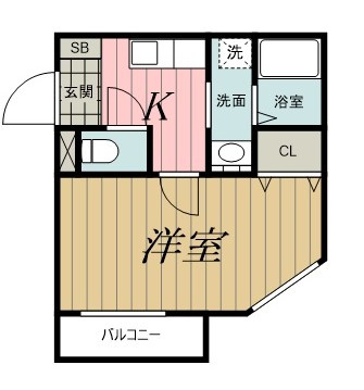 アレッタ長洲の間取り