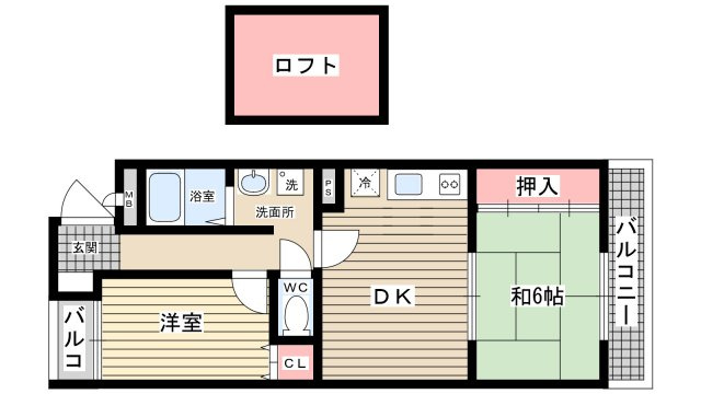 【間取り】 | 甲子園ハイツ