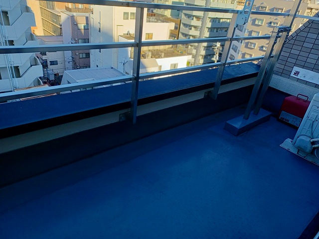 ブロッサムスクエアのバルコニー