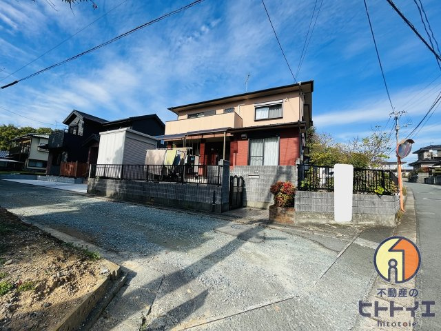 広川町新代中古住宅の前面道路含む現地写真