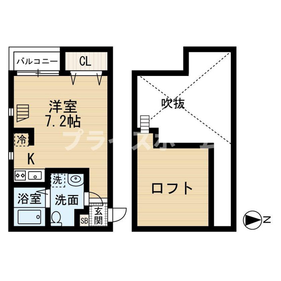 【間取り】 | エスペランサ西姪浜