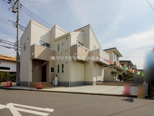 川越市上戸新町　新築戸建の外観|完成済み♪