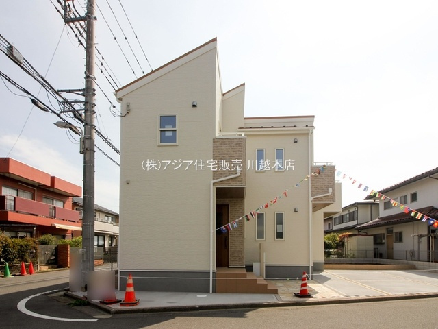川越市上戸新町　新築戸建の外観|完成済み♪